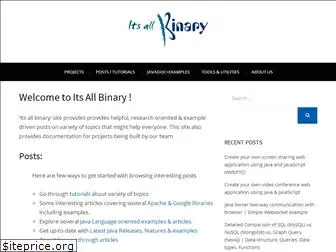 itsallbinary.com