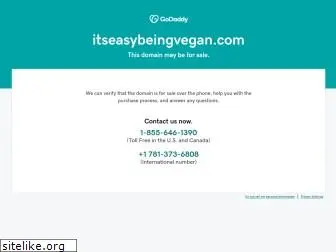 itseasybeingvegan.com