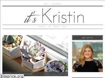 itskristin.com