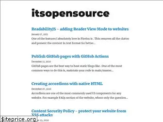 itsopensource.com