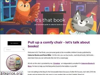 itsthatbook.com