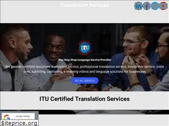 itutranslationservices.com