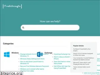 itwalkthroughs.com