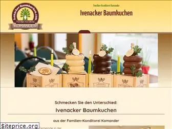 ivenacker-baumkuchen.com