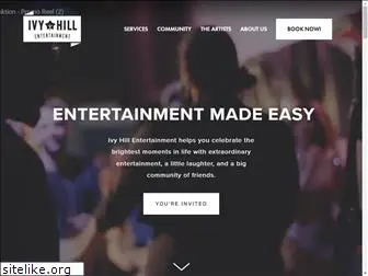 ivyhillentertainment.com