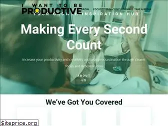 iwanttobeproductive.com