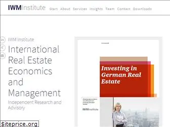 iwm-institute.com