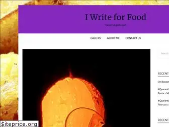 iwriteforfood.com