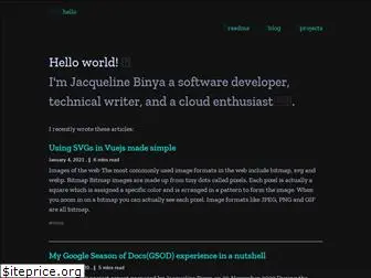 jackiebinya.github.io