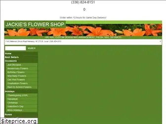 jackiesflowershop.com