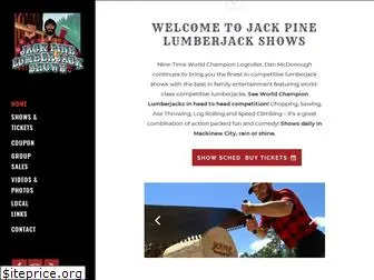 www.jackpinelumberjackshows.com