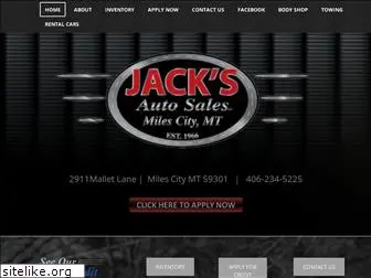 jacksautosalesmilescity.com