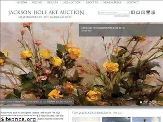 jacksonholeartauction.com