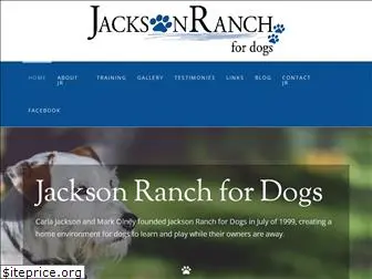 jacksonranchfordogs.com