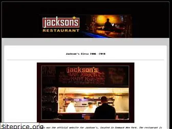 jacksonsrestaurant.net