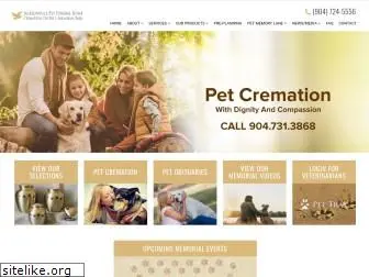 jacksonvillepetcrematory.com