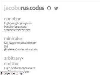 jacoborus.codes