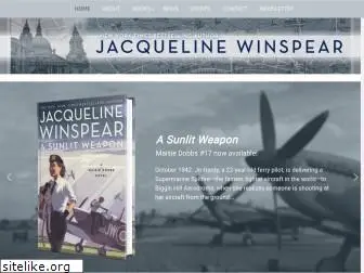 jacquelinewinspear.com