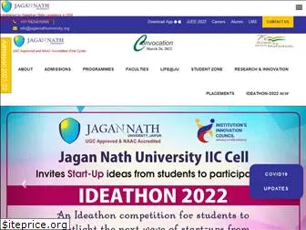 jagannathuniversity.org