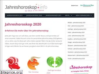 jahreshoroskop.info