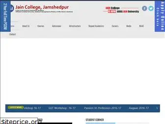 jaincollegejsr.in