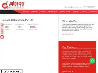 jainsoncablesindia.com