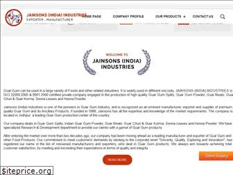 jainsonsindiaindustries.com