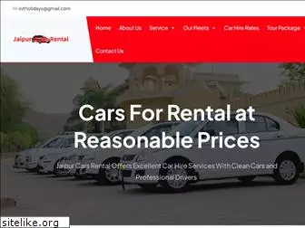 jaipurcarsrental.com