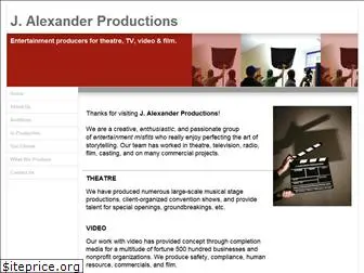 jalexanderproductions.com