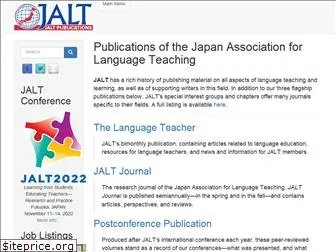 jalt-publications.org