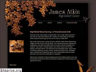 jamesatkincarving.com