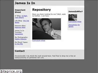 jamesisin.com