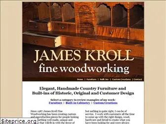 jameskrollfinewoodworking.com