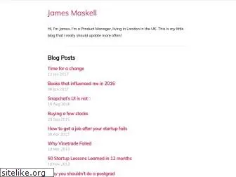 jamesmaskell.co.uk