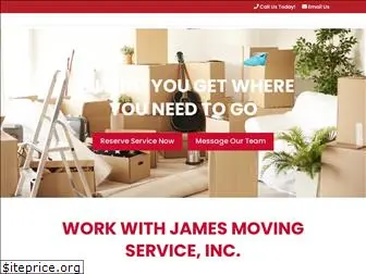 jamesmovingservices.com