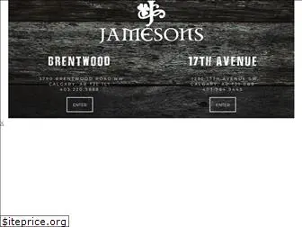 jamesonspubs.com