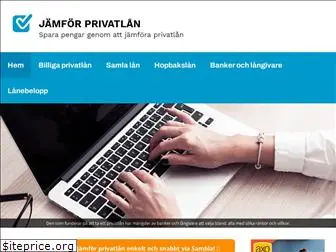 jamforprivatlan.nu