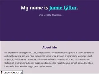 jamiegillar.com