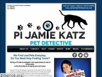 jamiekatzpetdetective.com