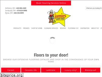 jamiescarpetshop.com