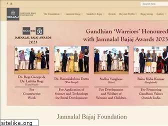 jamnalalbajajfoundation.org