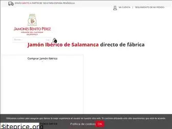 www.jamonesbenitoperez.com