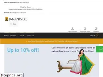 jananisilks.com