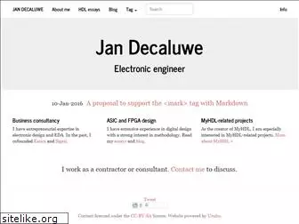 jandecaluwe.com