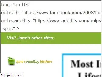 janeshealthykitchen.com