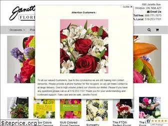 janetteflorist.com