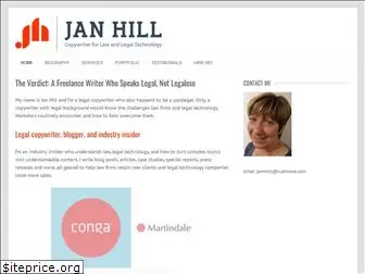 janhillcopywriter.com