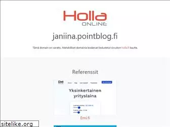 janiina.pointblog.fi