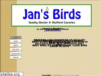 jansbirds.com