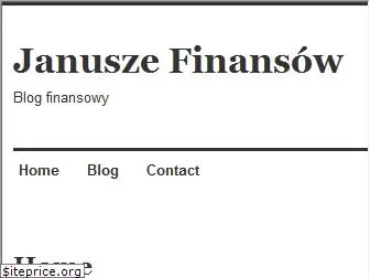 januszefinansow.pl